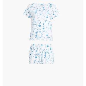 Hill House Home The Nina Pajama Set - Blue Botanical Size MBlue Botanical / M